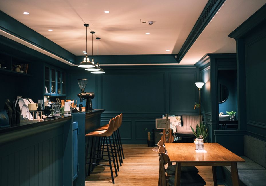 Interior Books Cafe